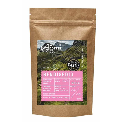Welsh Coffee Bendigedig Whole Bean 250g